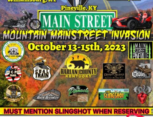 WCMG/BOA and KY Slingshot Announces Mountain Main Street Invasion Oct 13th-15th 2023